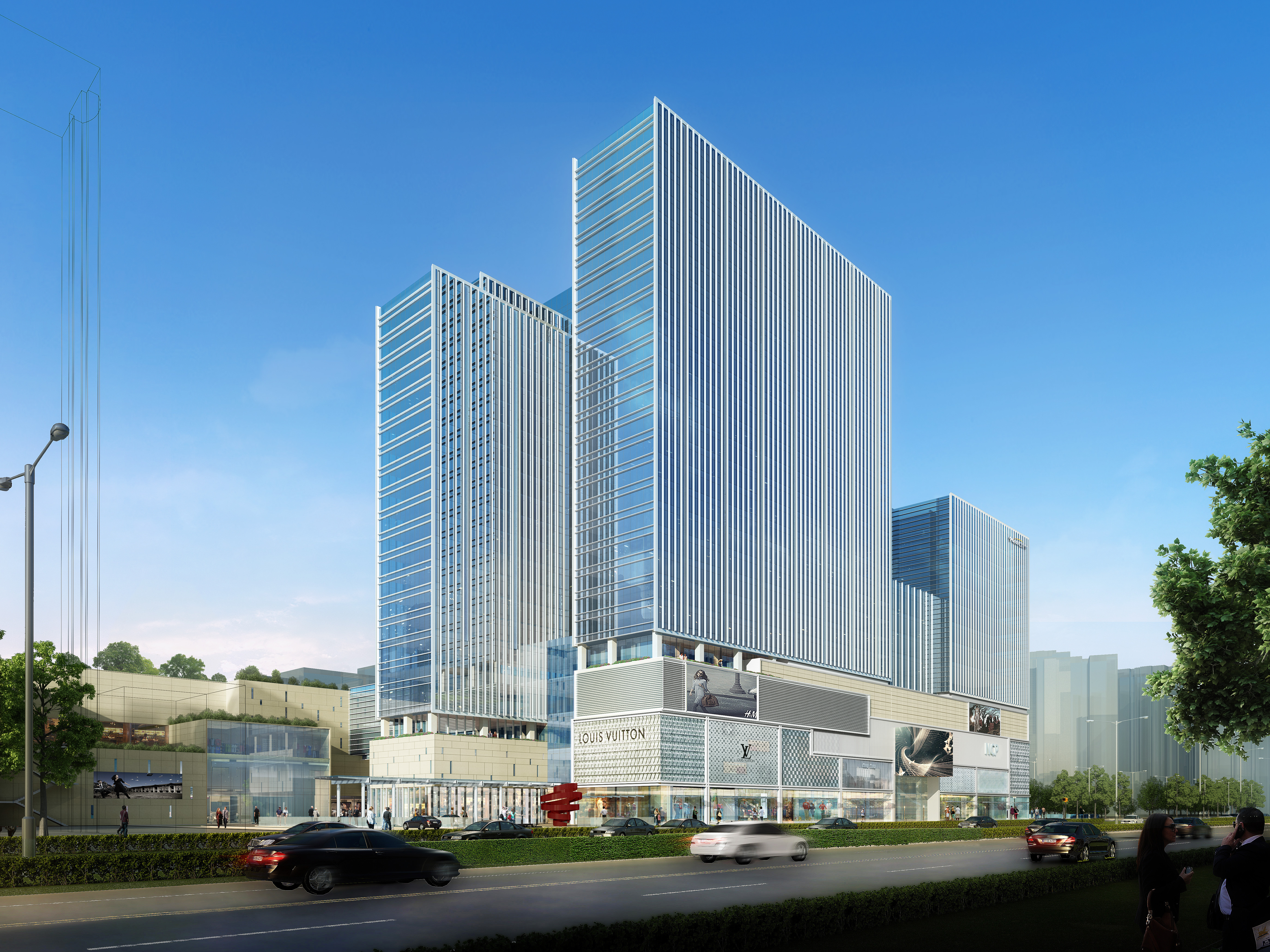 南京龙江新城市广场二期基坑支护工程